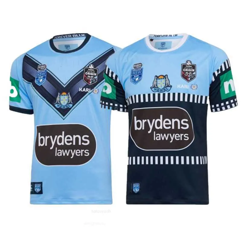 2023 NSW Blues Menşe Durumu 1985 Retro Mens Rugby Jersey Boyut S 5XL