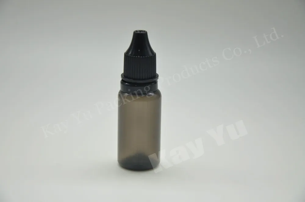 포장 병 2500pcs PE 15ml Dropper Bottles with awmber Childproof Cap, Clear E Liquid Bottles