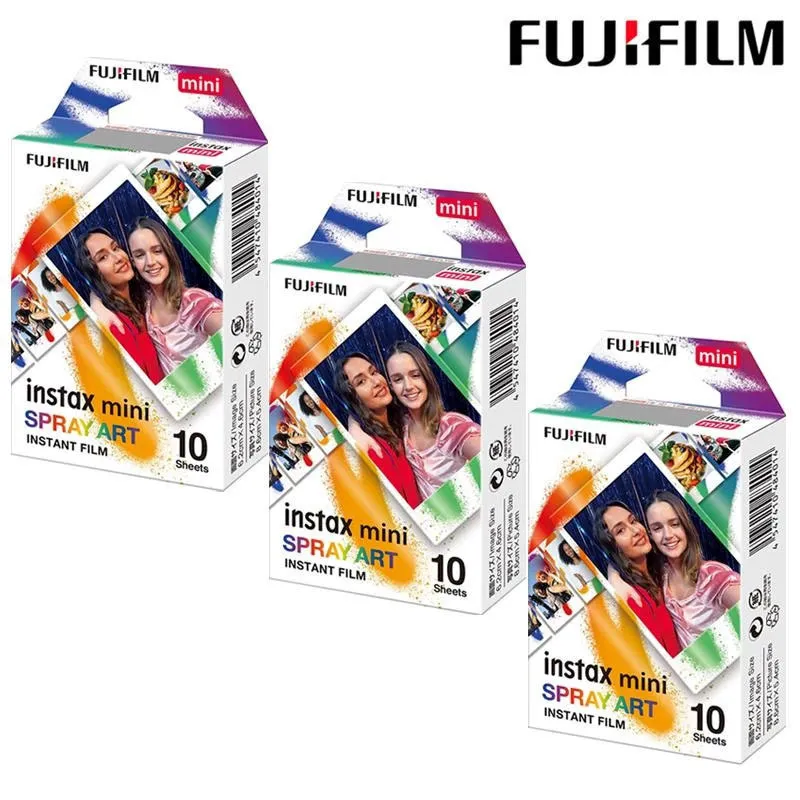 10-100 Sheets Fujifilm Instax Mini Liplay 11 9 8 7s 90 Link Film White Edge  Color Photo Paper For Polaroid Fuji Instant Camera - Films & Instant Photo  Paper - AliExpress