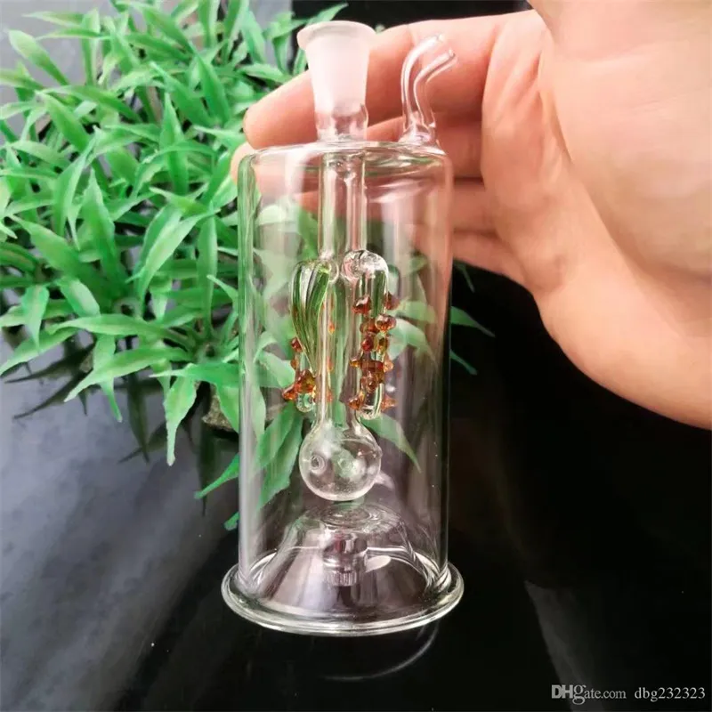 Hakahs Four Claw Jellyfish Glass Bongs Akcesoria szklane rurki palenia kolorowe mini multimolorowe ręce