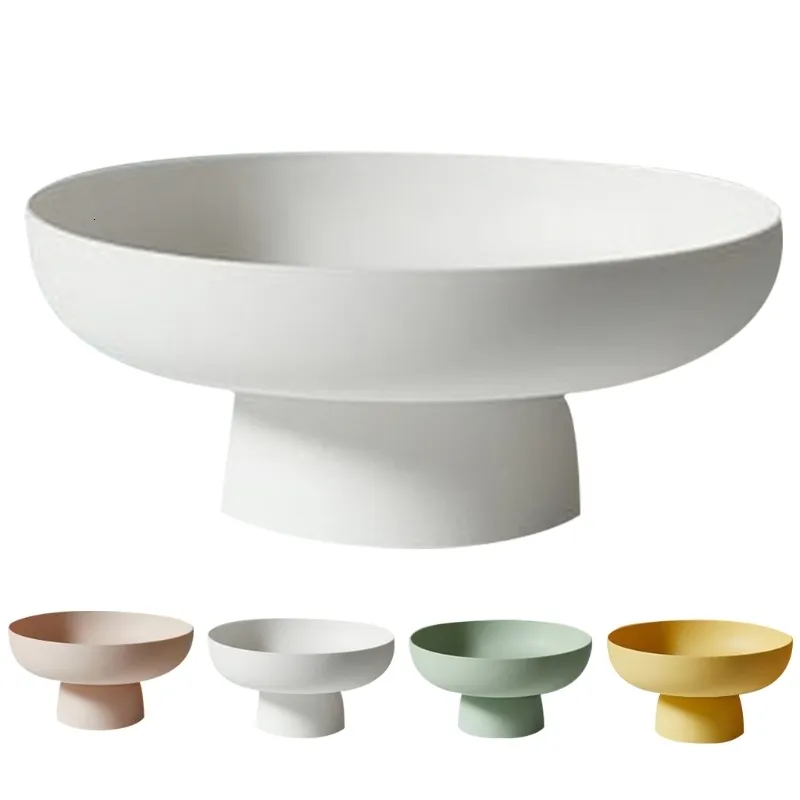 Plats Assiettes Plat De Fruits Panier De Vidange Rond Conteneur De Style Moderne Pour Comptoir De Cuisine Table Centre De Table Décoratif Décor À La Maison 230320