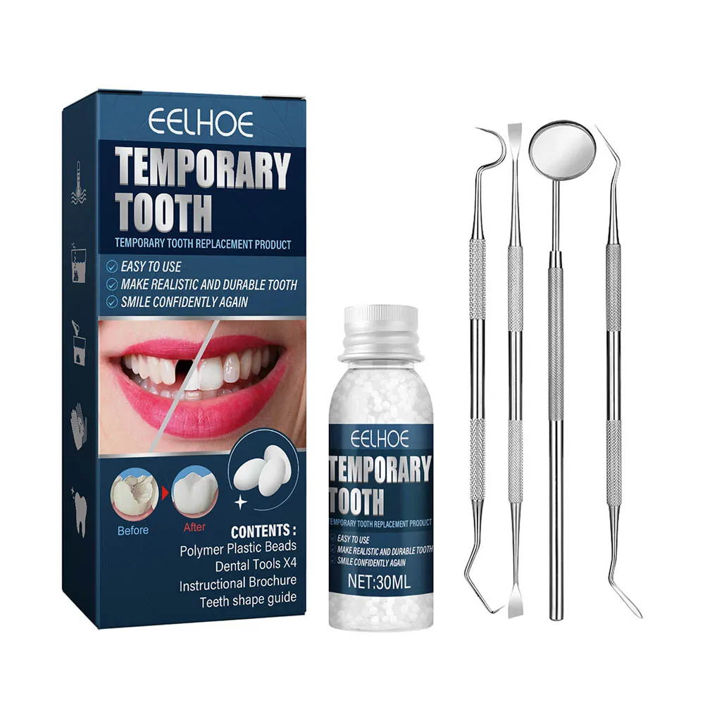 Temporary Tooth Filling Repair Kit False Teeth Solid Glue Dental