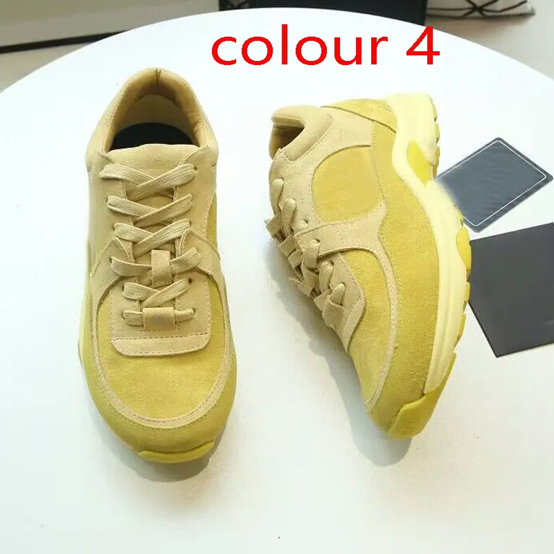 Casual shoes women designer shoes Travel leather man lace-up fashion lady Flat Running Trainers Letters woman SHoes platform men gym sneakers size 35-41-42-45 With box