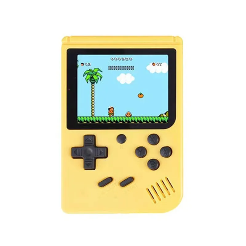 Retro Portable Mini Handheld Video Game Console 8-Bit 3,0 tum färg LCD Kids Color Game Player Inbyggd 400 spel AV-utgång med detaljhandelsdroppshippning