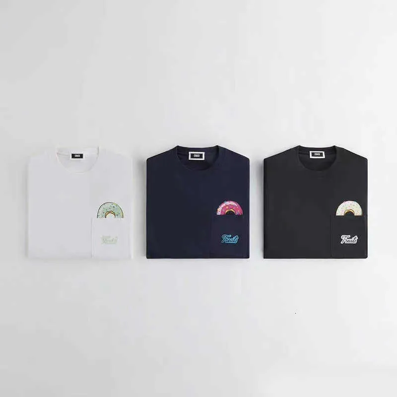 KITH TREATS Mens Donut Print Breathable Casual T-Shirt