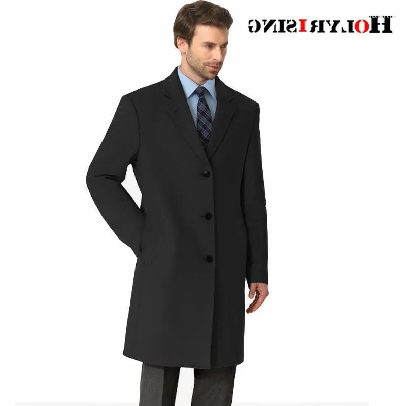 Men's Wool & Blends S-9XL Men Coat 50% Long-length Knee-length Handsome Woolen Slim British Style 19217 Nadi22