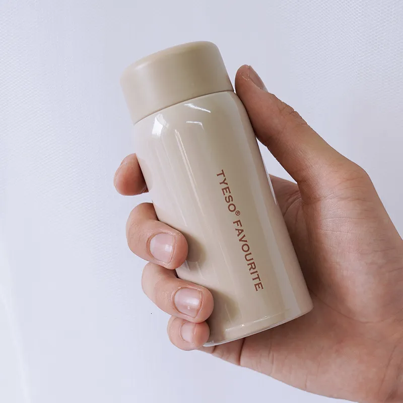 Thermos Hydration Bottles 150ml/200ml Ultra Light Mini Thermos Bottles  Portable Pocket Vacuum Flask Female Lovely Small Simple Water Cups  Stainless Steel 230320 From Kong09, $11.93