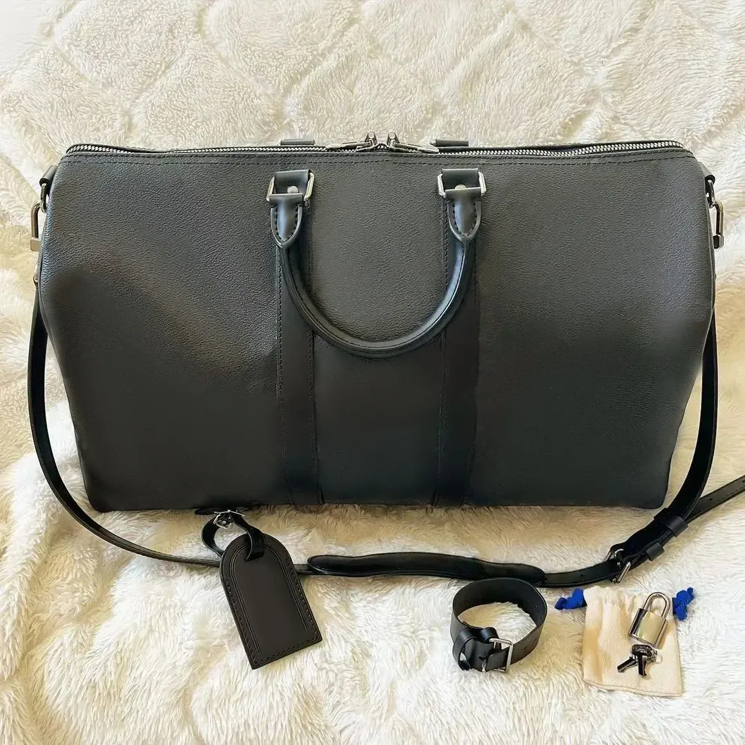 Kvinna M41424 KEEPALL 45 50 55 resväska lyxväska handväska duffle designer herr duffle bag Stor kapacitet Dam louiseity cross body clutch Shopping Axelväskor