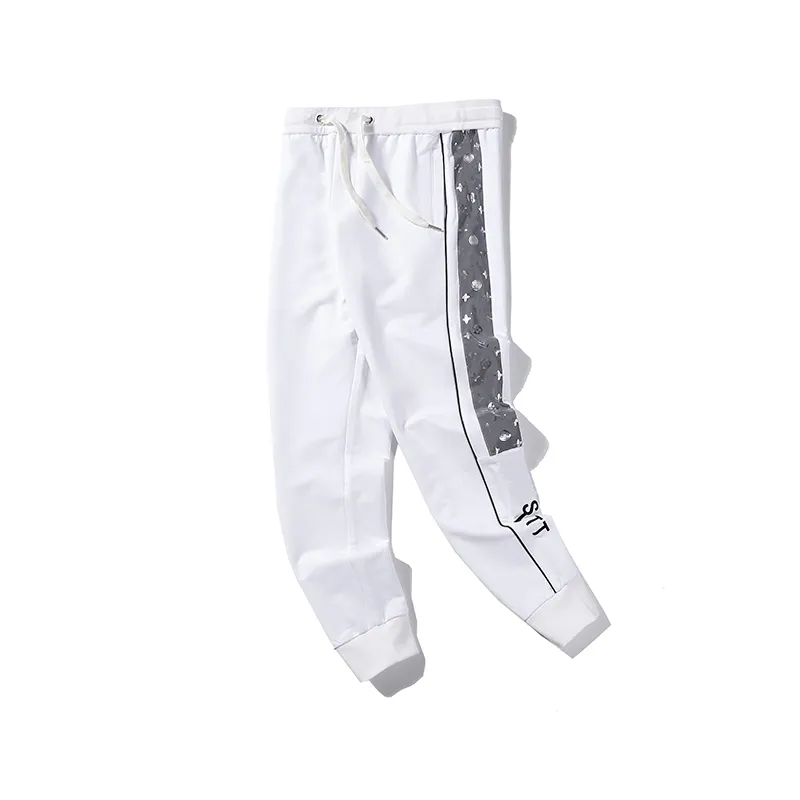 Pantalones para hombres Diseñador para hombre de lujo Clásico Letra G Pantalones Ocio Movimiento al aire libre High Street Fashion Man Joggers