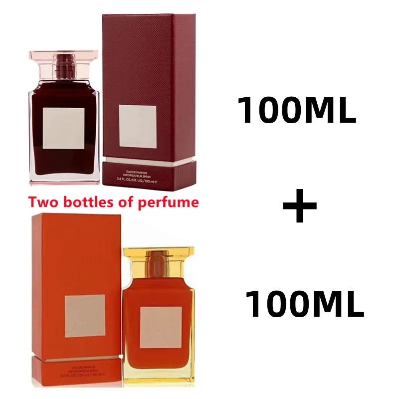 Nieuwste CO -parfum 100 ml set wierookgeur cologne mannen bittere perzik Oud Wood Geurgeurkit