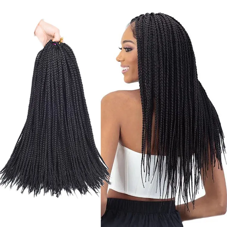 Tresses africaines synthétiques Kanekalon sans nœuds, tresses Jumbo blondes au Crochet, 14 18 24 pouces, T27 T30