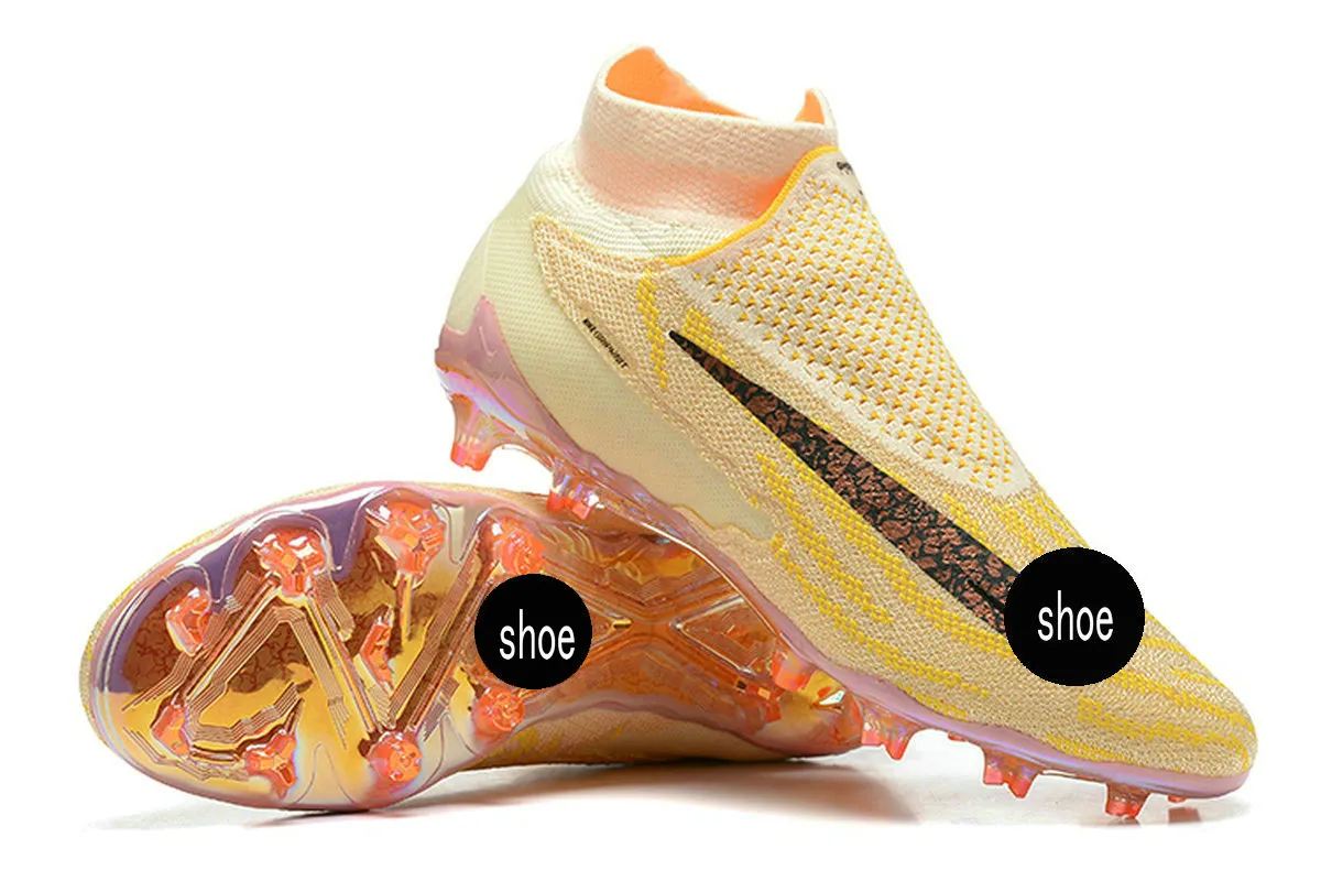 2023 Phantom GX Elite FG Mens Football Boots High Top Waterproof Fully Knitted Original