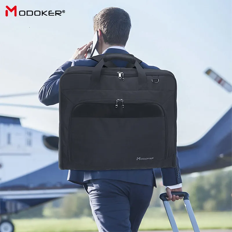 Modoker Carry on Garment Duffel Bag for Men Women - 2 in 1 Hanging Suitcase  Suit Travel Bags for Sale in Irving, TX - OfferUp
