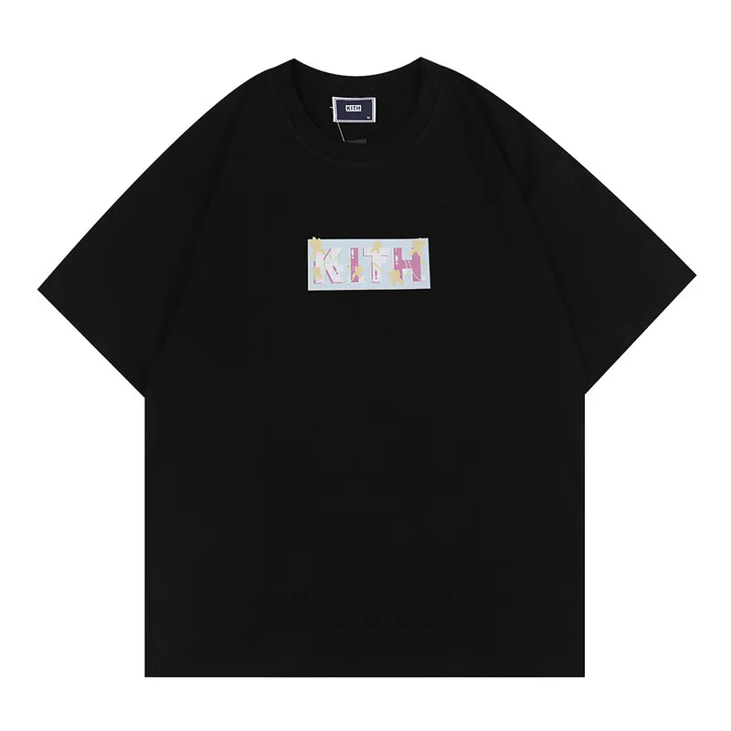 Men de créateurs Tshirts Kith T-shirt surdimensionné à manches courtes surdimension