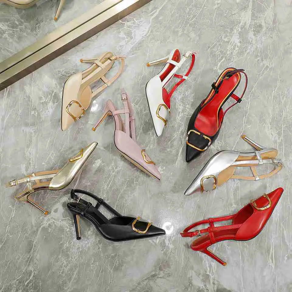 Buy STRASSE PARIS Amazing Design Women's & Girls Red Sandal Slim Heels  Sandal Stylish and Fashionable| Stylish Latest & Trending Heels Sandals at  Amazon.in