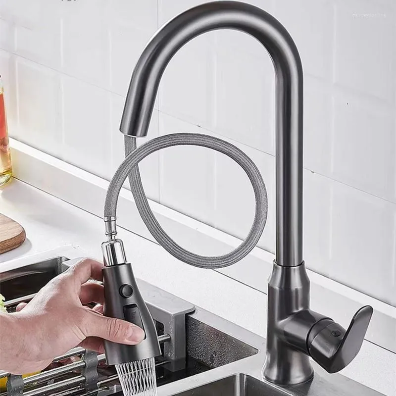 Keuken kranen Gastronomische gootsteen kraan mixer kranen nieuwe accessoires tapware uitbreidbare vaatwasser verwijderbaar voor waspank voor thuisblender