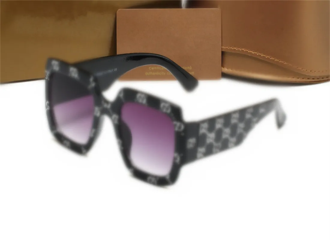 G Fashion Sunglasses Woman Designer Summer Polarized Sun Glasses Classic Retro Rectangle Frame Adumbral Optional