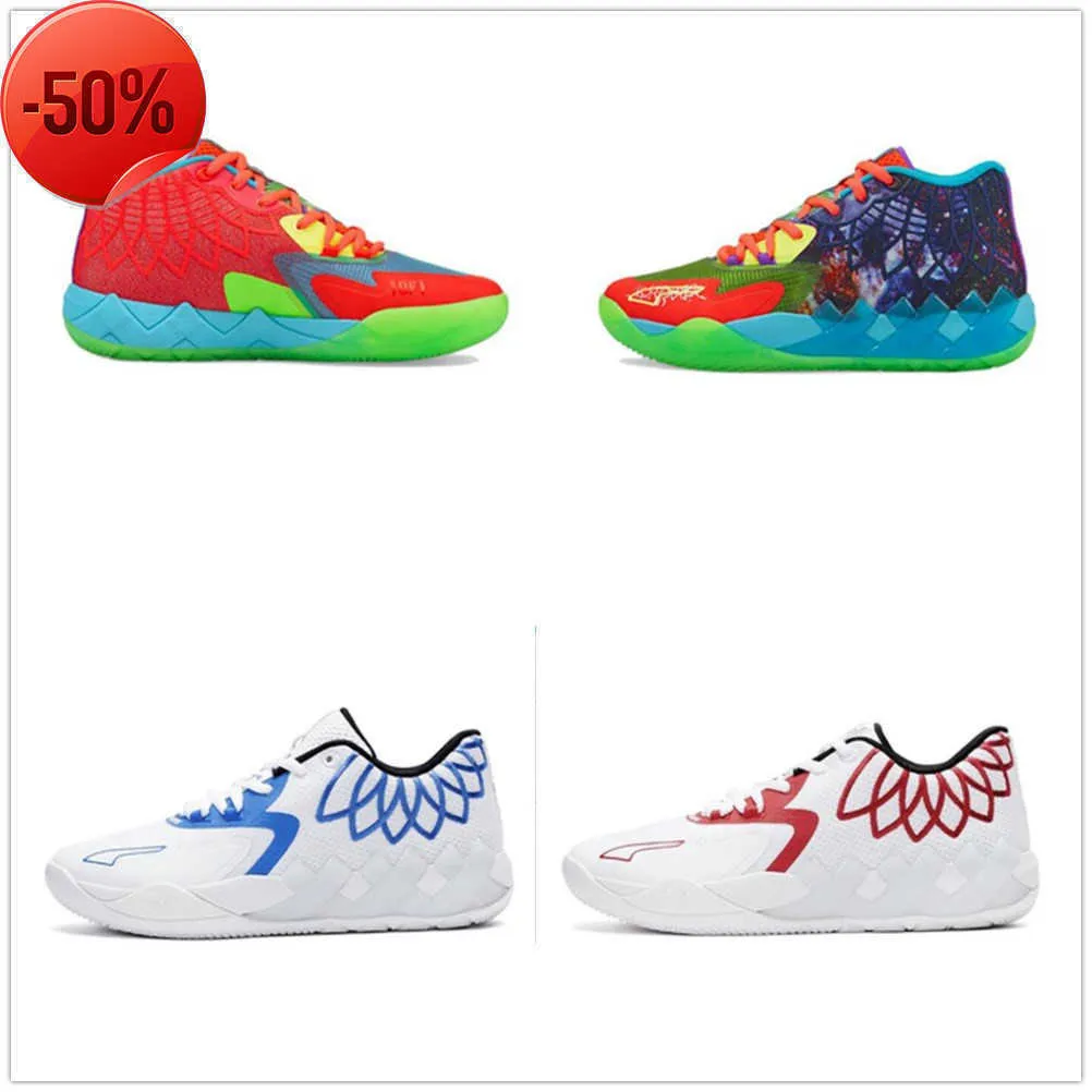 OG MB Top Three -Ball All-Génération All -star MB.1 Chaussures de basket-ball de lamelo Boss Purple