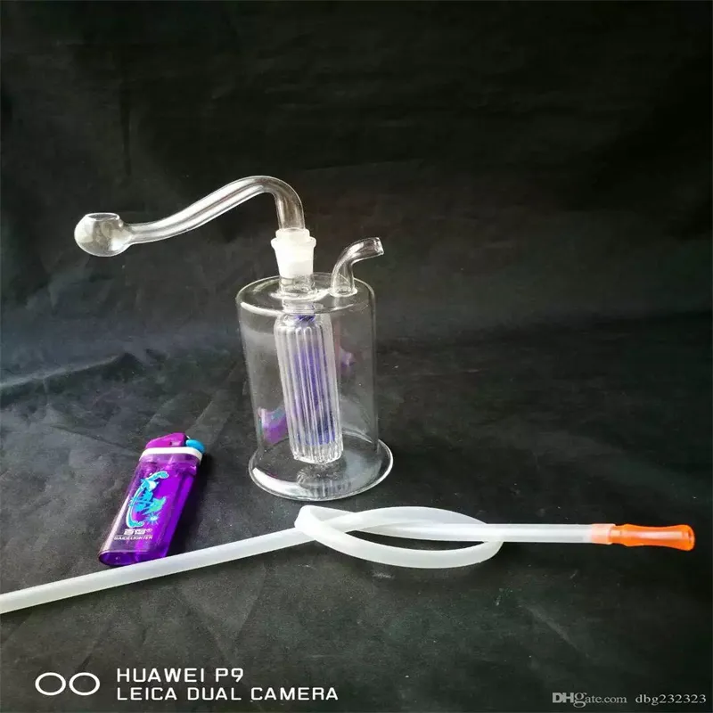 Narguilés Filtre de couleur tuyaux accessoires de bongs en verre, pipes à fumer en verre mini multicolore multicolore