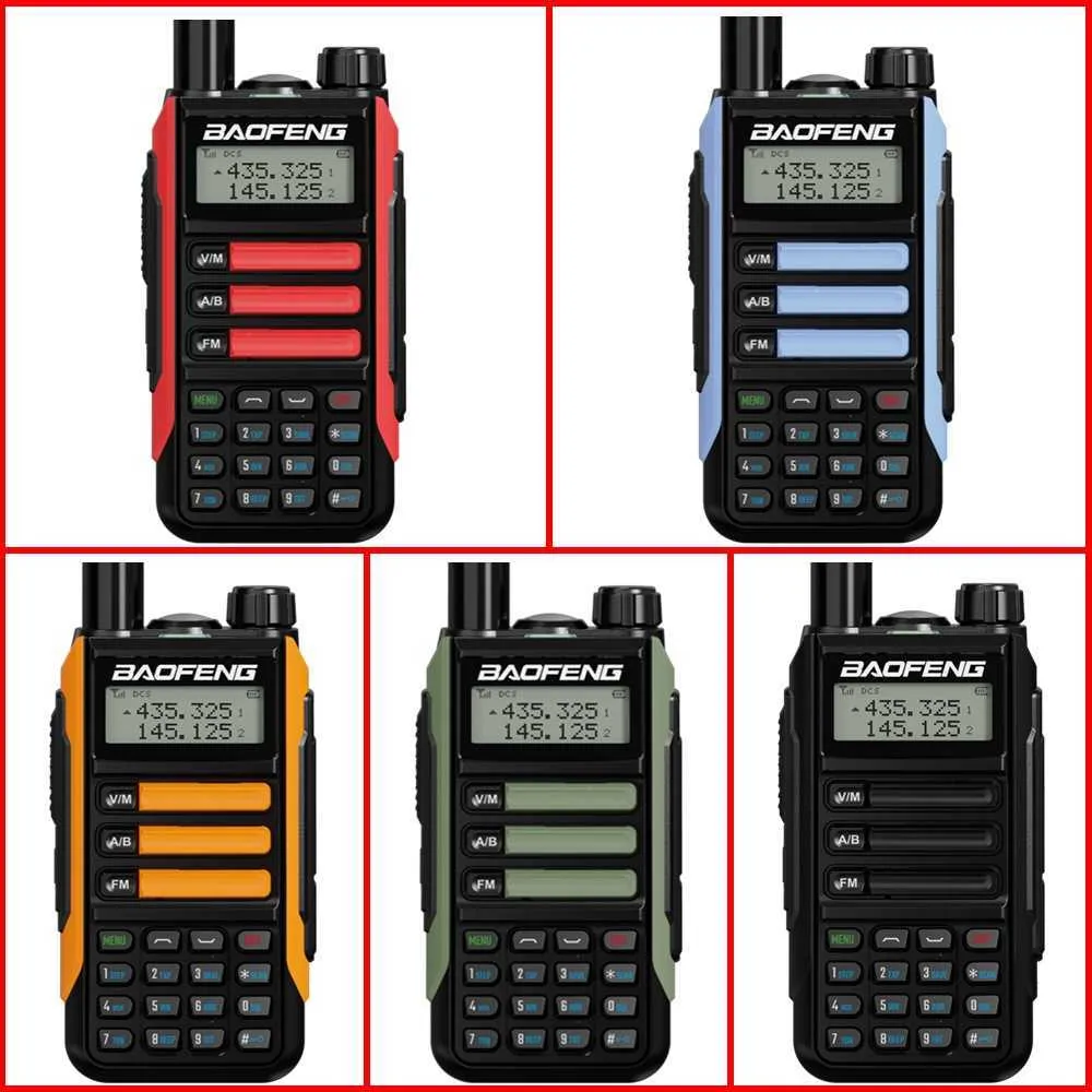 Walkie Talkie 2 Pack Radios Ht Baofeng Bf-888s Intercom Cb Ham Two Way  Radio Mini Long 100 Km Range Walkie-talkie