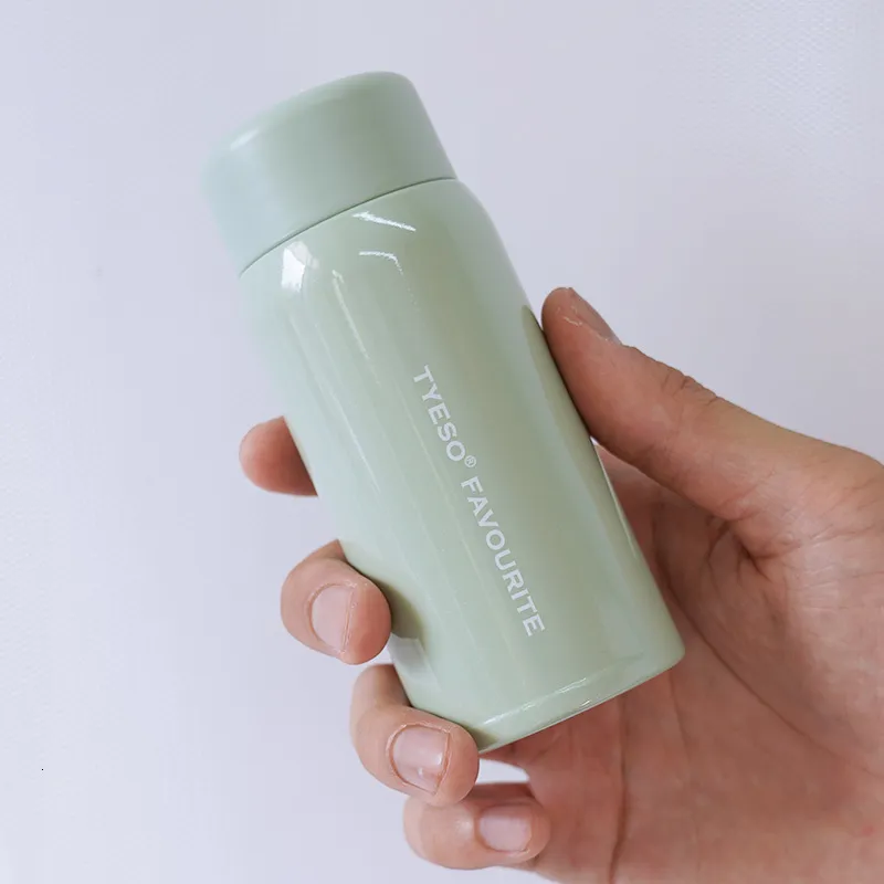 Thermos Hydration Bottles 150ml/200ml Ultra Light Mini Thermos Bottles  Portable Pocket Vacuum Flask Female Lovely Small Simple Water Cups  Stainless Steel 230320 From Kong09, $14.48