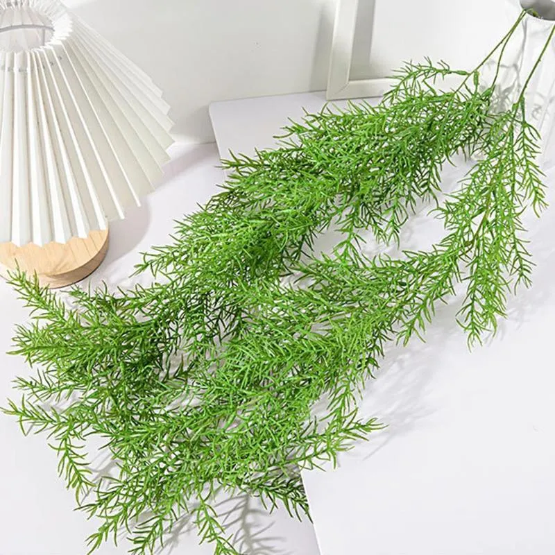 Decorative Flowers Imitation Plant Unfading Artificial No Need To Water Home Improvement Rattan Wall Hanging Green