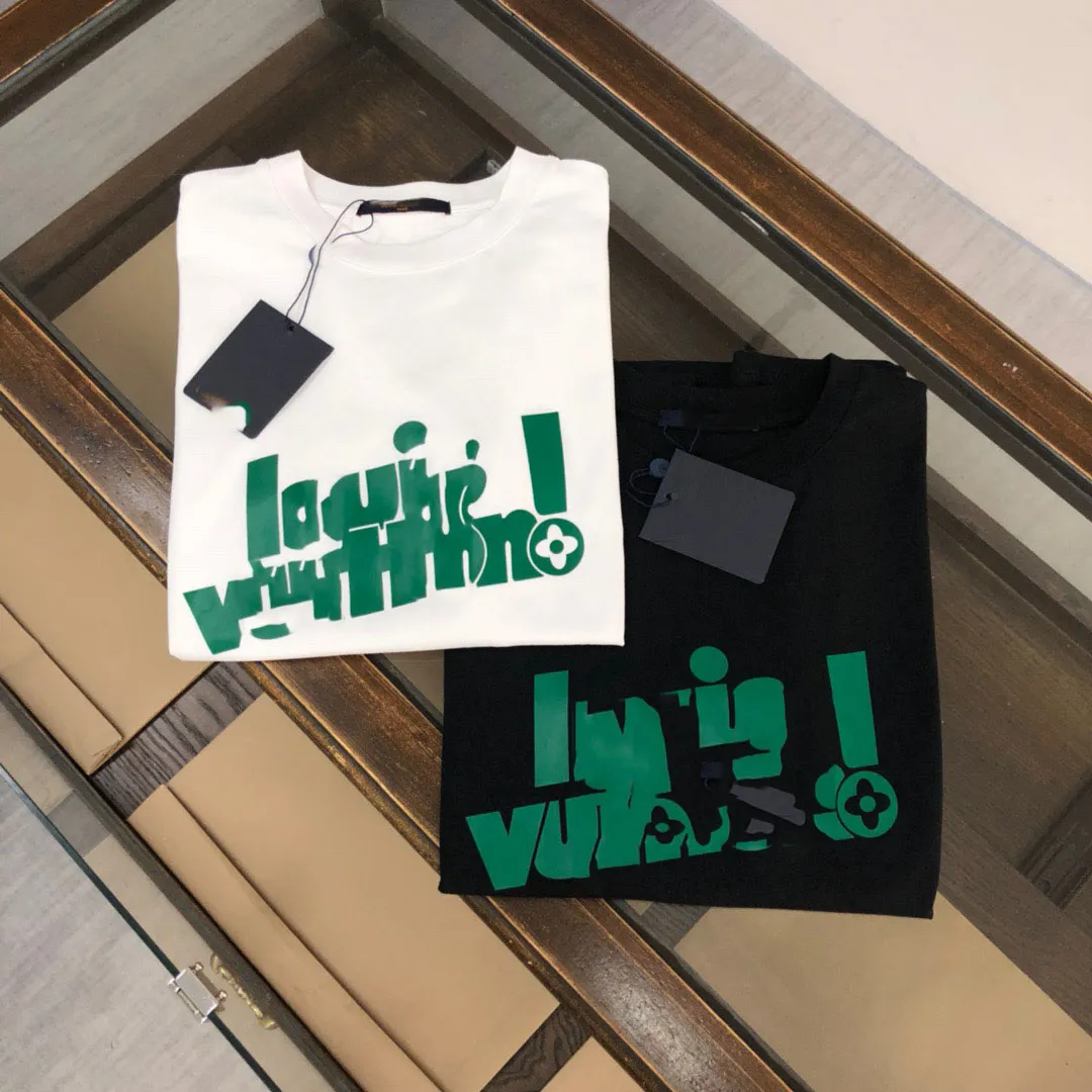 Męskie koszulki TEES Polos Mens Designer drukowana damska moda moda T-shirt Najwyższa jakość bawełniane koszulki Luksusowe luksusowe streetwearu Hip Hop Tshirts M-4xl .czf01