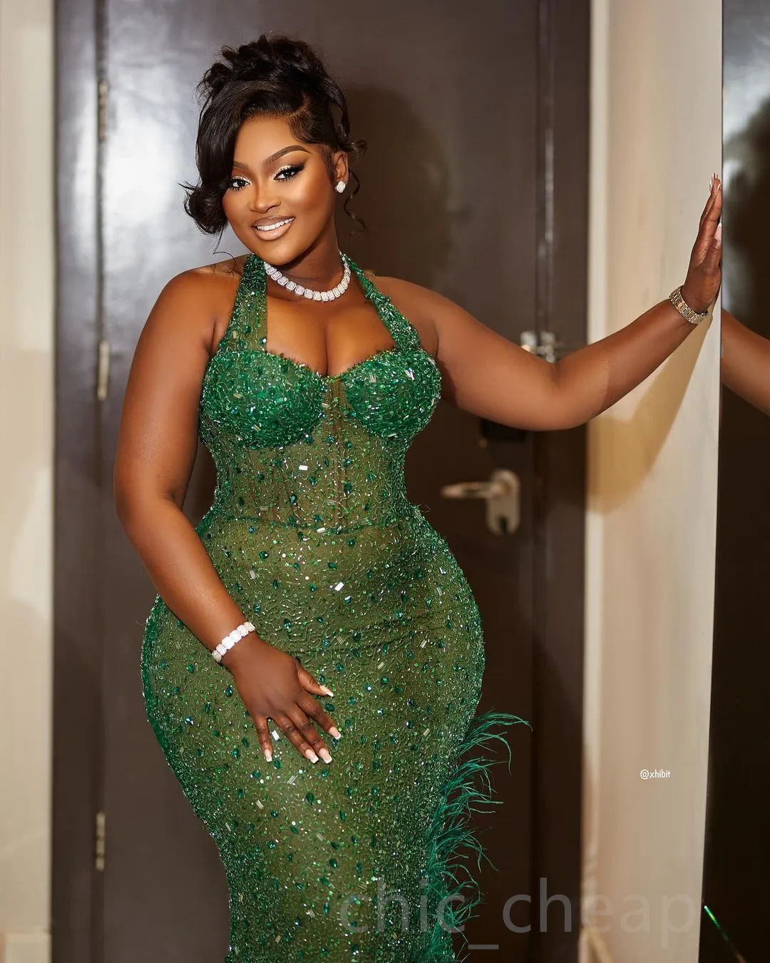 Elegant Deep Green Evening Gown Cocktail Dresses Plus Size Best Stores For Evening Gowns Green Mermaid Prom Dress With Crystals Feathers Elegant Deep Green Evening Gown Cocktail Dresses Plus Size Best Stores For Evening Gowns Green Mermaid Prom Dress With Crystals Feathers