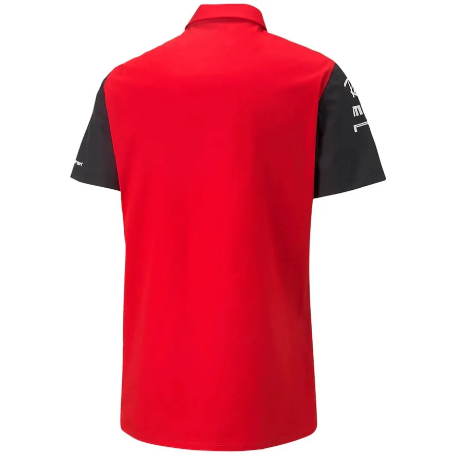 T-shirts voor heren F1 Shirts Formule 1 Red Team Shirts 2023 Zomer Nieuwe Fashion Polo Shirts Racing Casual Mens Dames Ademend shirt met korte mouwen R5CJ