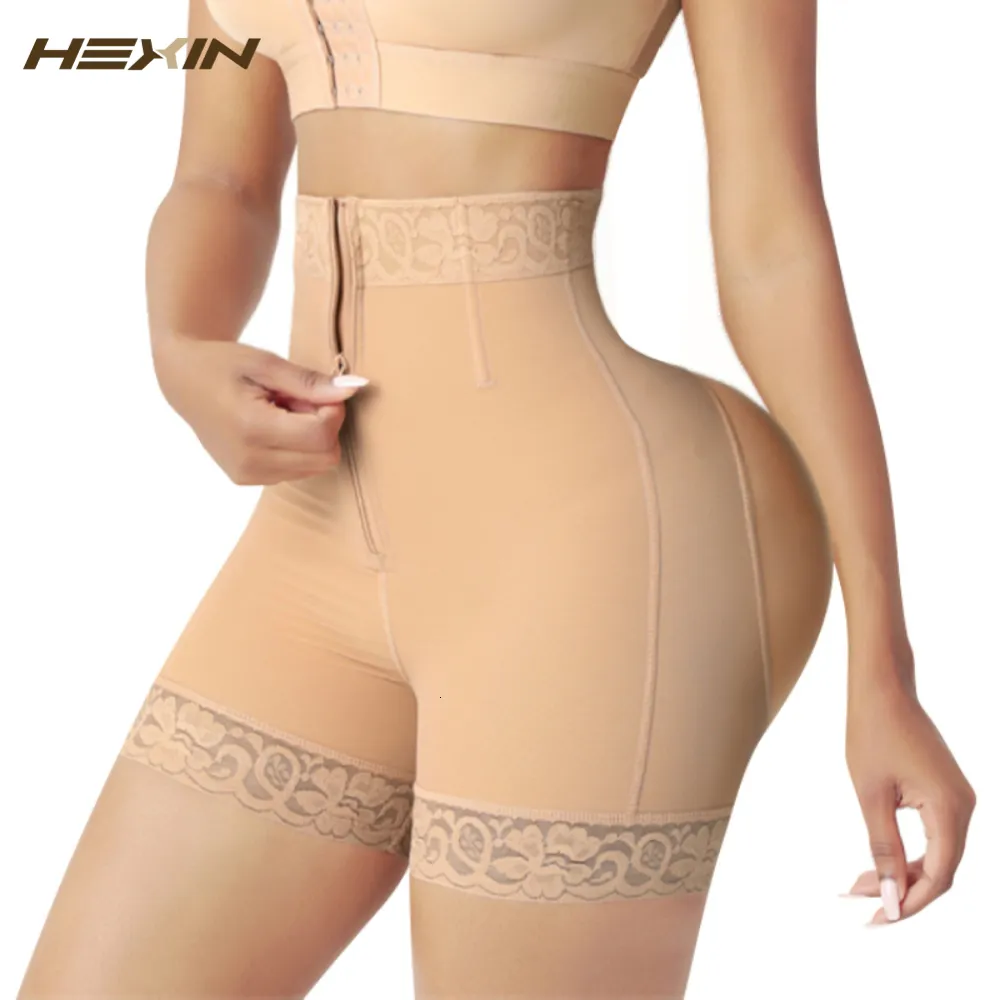 Taille Tummy Shaper Fajas Colombianas taille formateur bout à bout gaine amincissante Corset Push Up taille haute culottes sous-vêtements contrôle du ventre hanche améliorer 230317