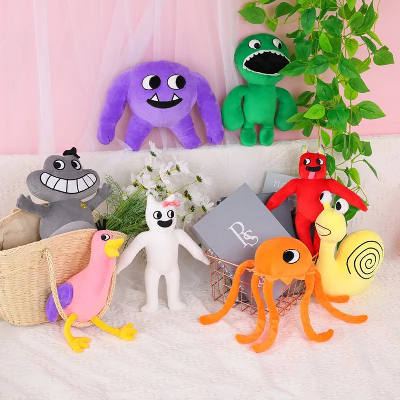 Green Rainbow Friends Plush, Game Anime Figure, Stuffed Toys, Toy Dolls