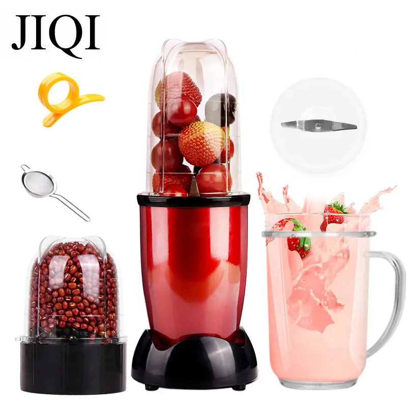 Fruit Vegetable Tools Multifunctional Electric Juicer Mini Portable Automatic Blender Baby Food Milkshake Mixer Meat Grinder Juice Machine EU US 230320