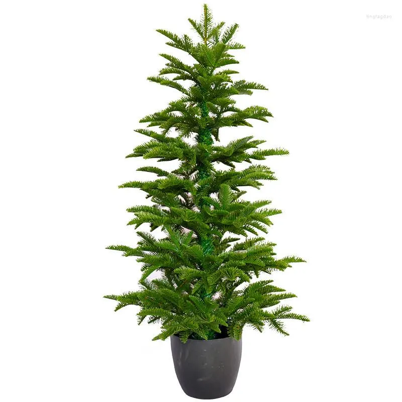 Arbre en pot décoratif de Noël de fleurs 1,5 M 1,8 décoration de luxe de bonsaïs de cryptage