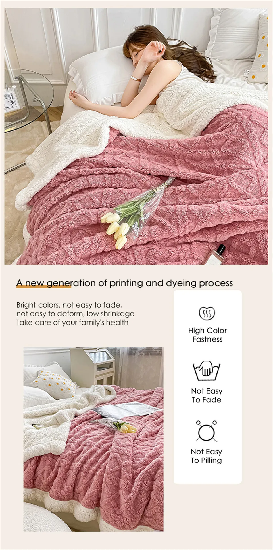 Yaasa Weighted Blankets Plaid Warm Bed Yaasa Weighted Blanket Adults