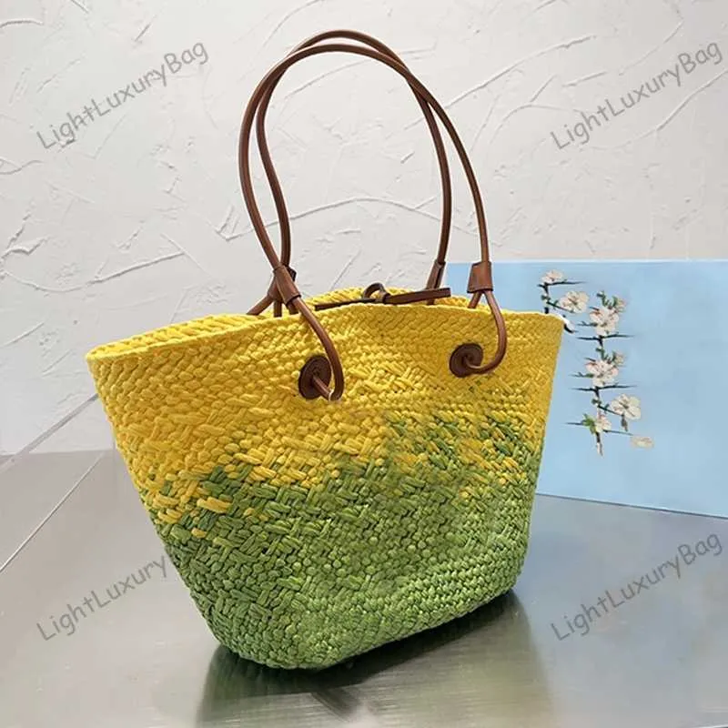 7A Mode Stora Färgglada Strandväskor Resor Lyx Designer Berömda Kvinnor Handväskor Tote Shopping Bag Enkel Handväska Canvas Grossist Crossbody Plånbok 230320