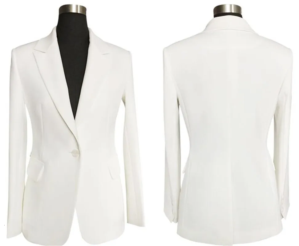 White Ivory Suit Womens Set For Summer Blazer Jacket White Ivory Suit Womens Set For Summer Blazer Jacket