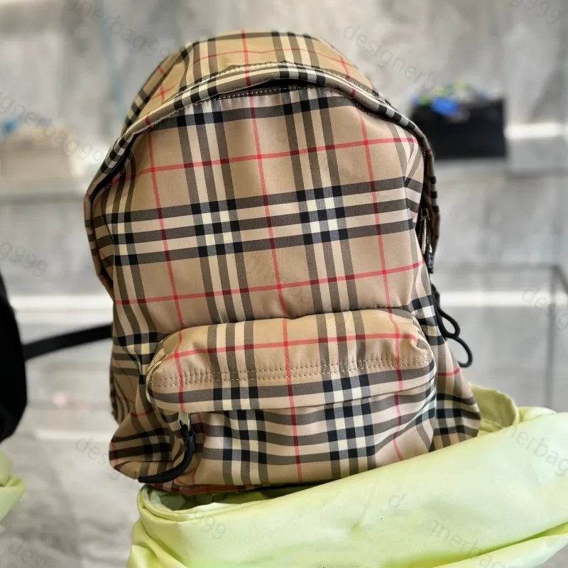 Klasyczny designerski plecak skórzany plecak mężczyźni i kobiety plecak moda szachownica wodoodporna podróż duża pojemność stylowy wodoodporny laptop plecak