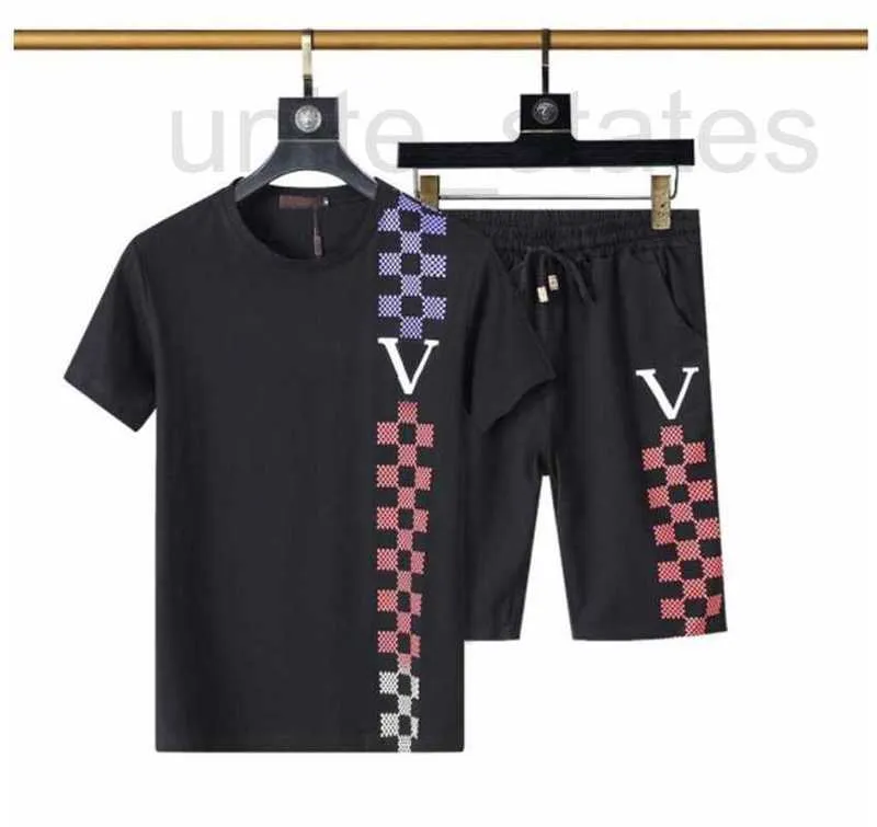 Men's Tracksuits Designer quality fashion summer sportswear short-sleeved shirts jogging suits men's running men Women short suit 202s 03 WL7Z