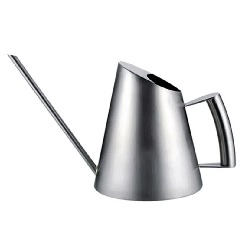 Watering Equipments 400ML Household Stainless Steel Can Kettle Garden Plant Flower Long Mouth Sprinkling Pot