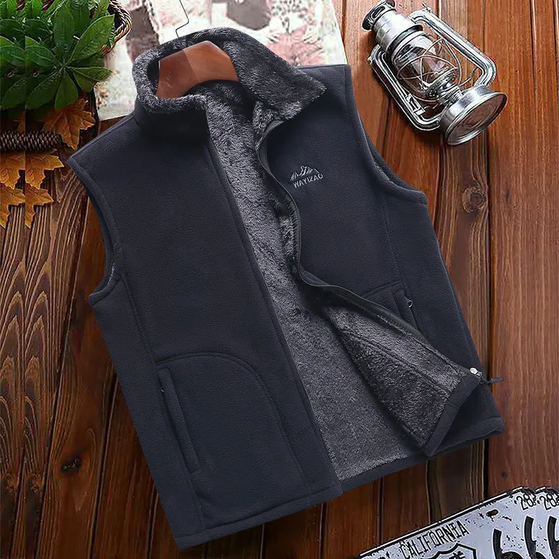 Mens polar fleece shop vest