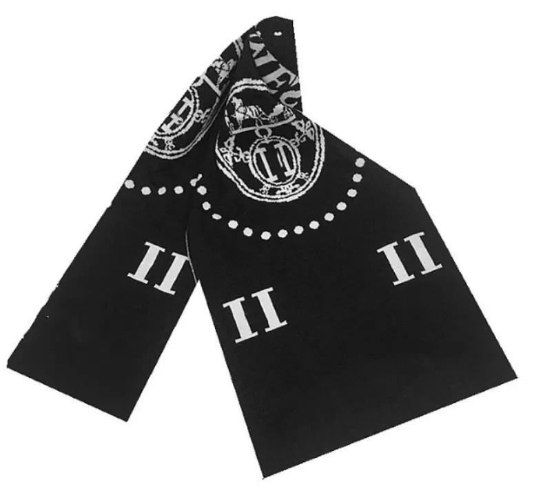 Amerikansk stil ull halsduk alfabet stickning av mäns halsduk vagn varma vinter halsdukar