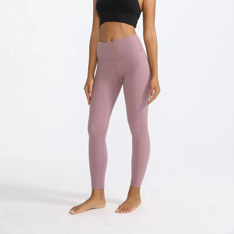 Womens Workout Leggings Designer Yoga Lululemens Hosen Hohe Qualität Taille 32 Farben Sport Gym Wear Classic Luxurys Elastic Fitnessc9nv