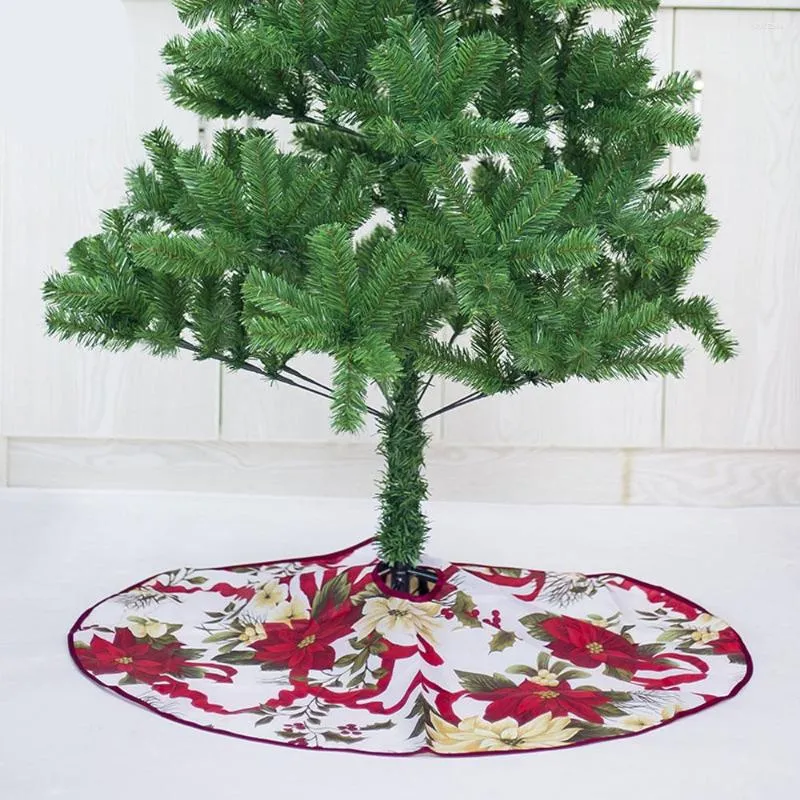 Decorações de Natal Tree Salia 60 cm decoração decorativa 1pc Saias de saia de cabelos de cabelos