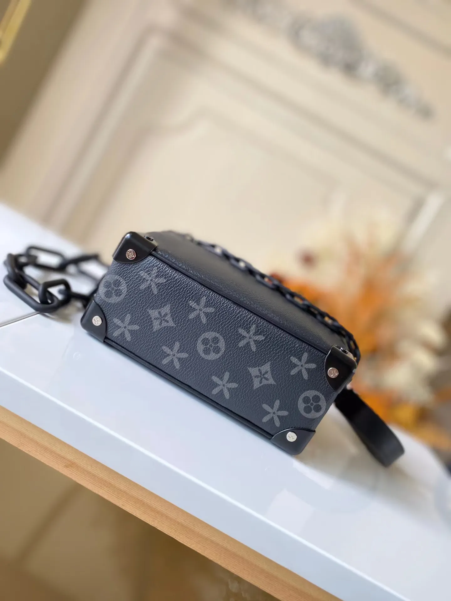 LOUIS VUITTON＊MINI SOFT TRUNK BAG トランクバッグ＊送料込 LOUIS VUITTON＊MINI SOFT TRUNK BAG トランクバッグ＊送料込