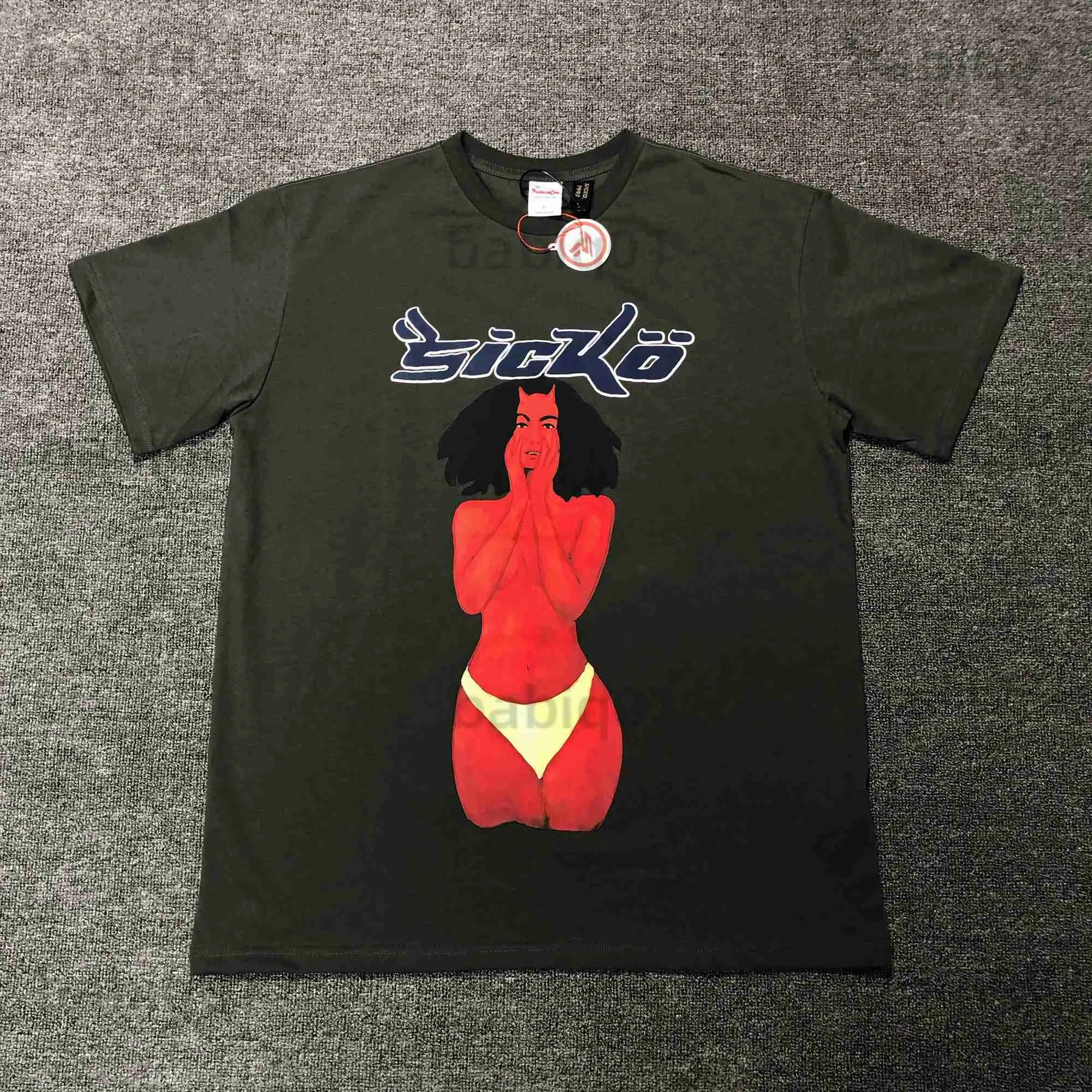 Men's T-Shirts New 2022 Sicko Devil Born From Pain IAN CONNOR T Shirts T-Shirt Hip Hop Skateboard Street Cotton T-Shirts Tee Top kenye #R026 T230321