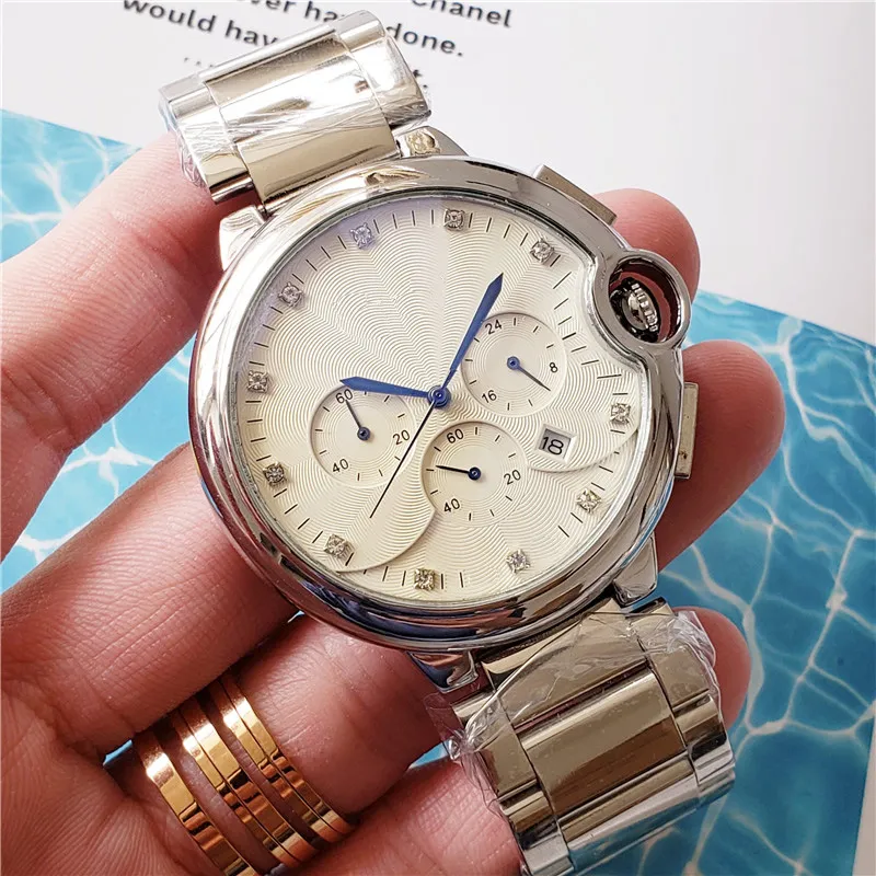 2023 New Brand Original Business Men's Watch Classic Round Case Quartz Watch Wristwatch ClockRecommended Watchwa Watch a4
