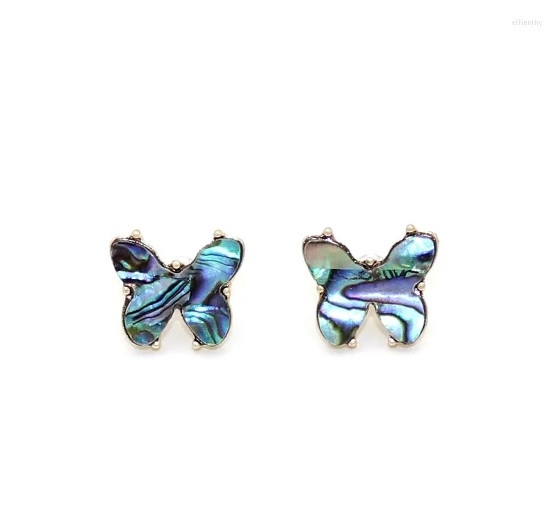 Orecchini pendenti 2023 Bella farfalla stile conchiglia di abalone per le donne