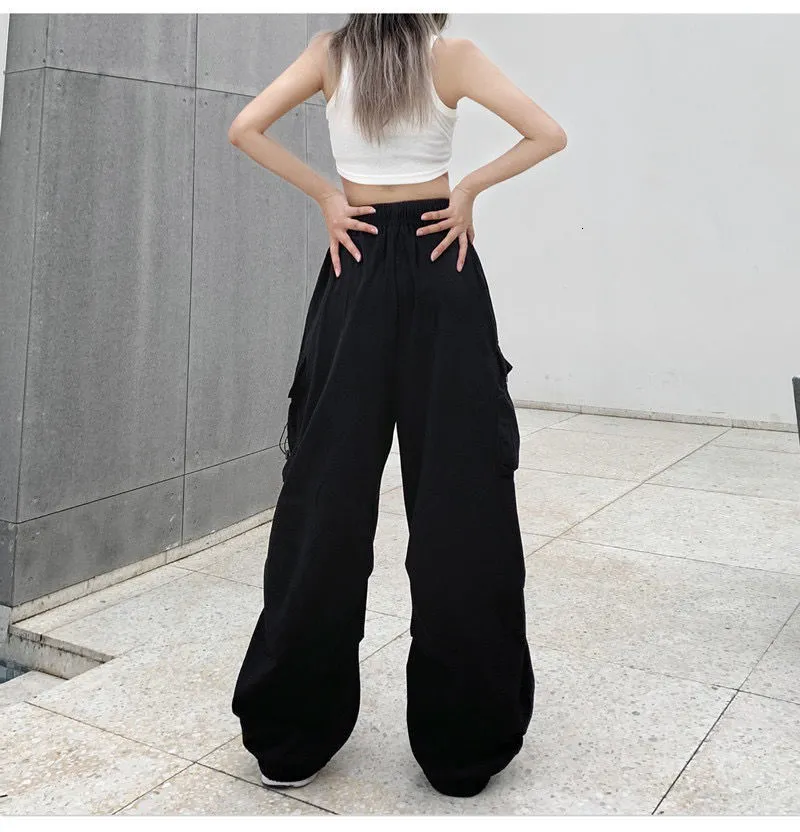 Vintage Parachute Cargo Pants: Stylish Y2k Streetwear For