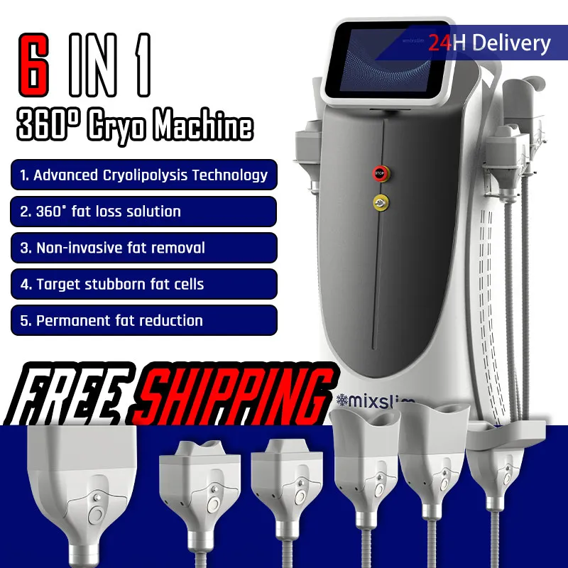 Nuovo 2 in 1 Cryolipolysis 360 Cryo Macchina dimagrante Frozen Fat Beauty Equipment