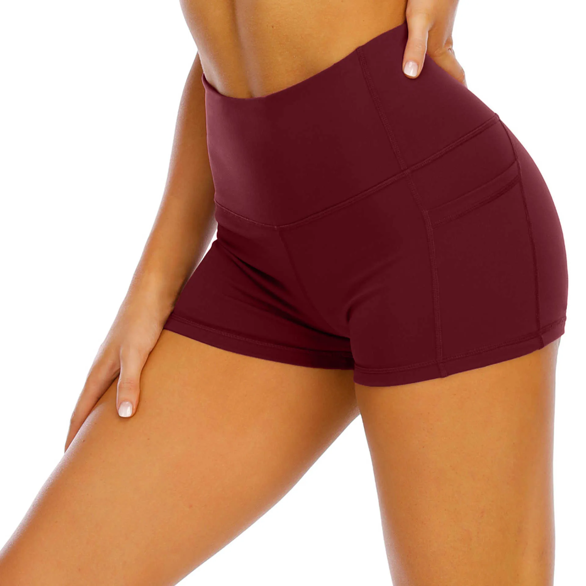 Breathable High Waist Bikram Yoga Shorts Women For Women Tight Three Point Yoga  Pants With Elastic Fit For Fitness, Running, And Sports From Wsw_baobao,  $36.69